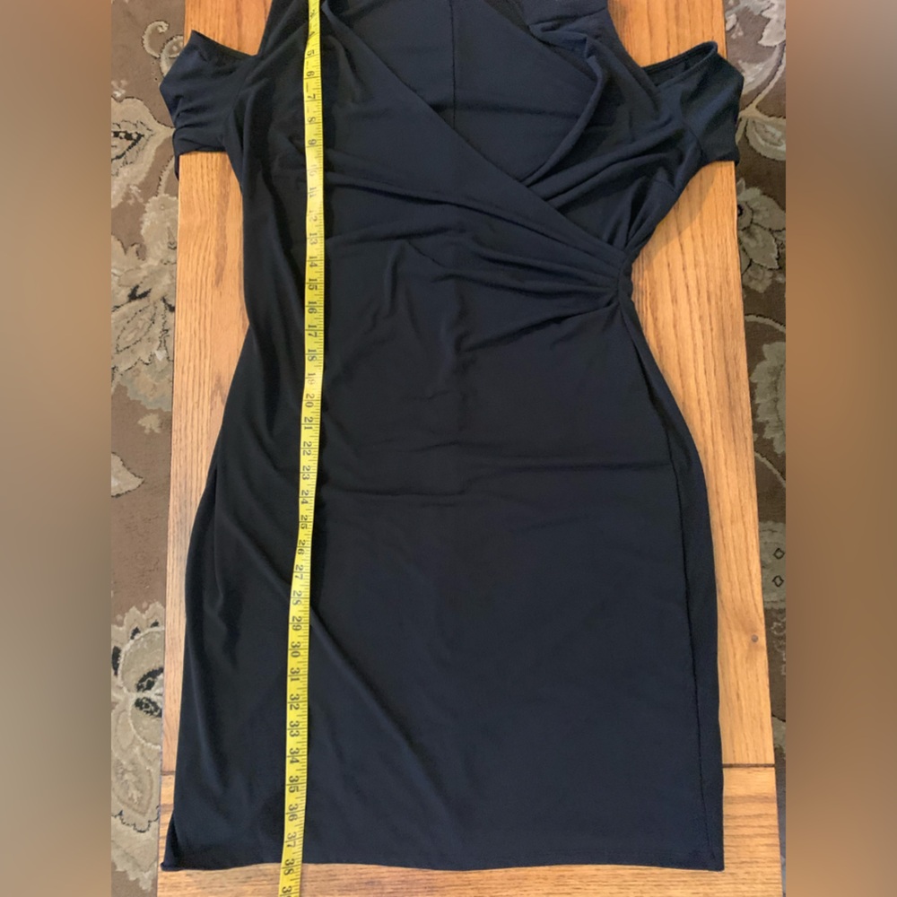 INC International Concepts black dress size Large - Picture 3 of 14